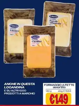 Il Gigante Formaggio a fette assortito offerta