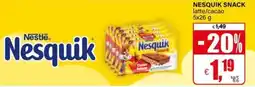 Il Gigante Nesquik Snack offerta