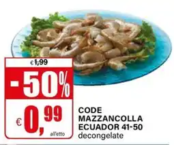 Il Gigante Mazzancolla Ecuador offerta