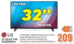 Extracoop LG TV LED 32" FHD offerta