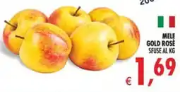 Deco Maxistore Mele Gold Rosè offerta