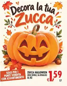 Deco Maxistore Zucca Halloween offerta