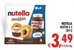 Deco Maxistore Nutella muffin offerta