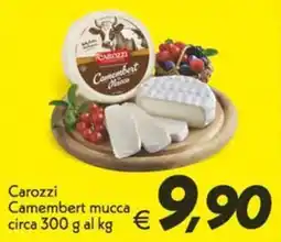 Iper Super Conveniente Carozzi Camembert mucca offerta