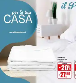 Il Gigante Piumino 4 stagioni offerta