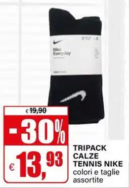 Il Gigante Calze tennis Nike offerta
