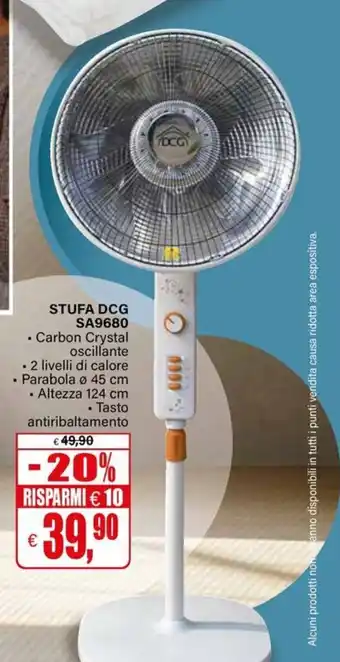 Stufa DCG SA9680