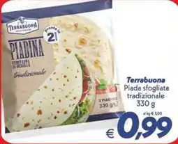 Iper Super Conveniente Terrabuona Piada sfogliata tradizionale offerta