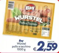 Iper Super Conveniente Bay Würstel pollo e tacchino offerta