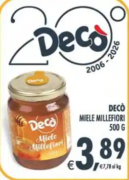 Deco Maxistore Decò Miele Millefiori offerta