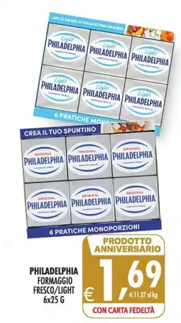 Deco Maxistore Philadelphia formaggio fresco/light offerta