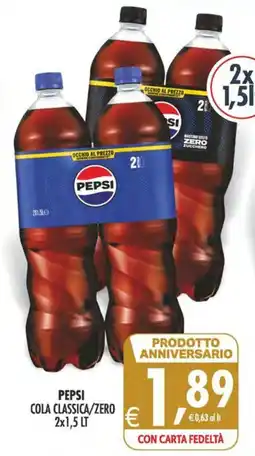 Deco Maxistore Pepsi Cola Classica/Zero offerta