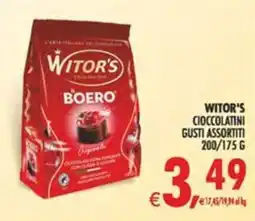 Deco Maxistore Witor's cioccolatini gusti assortiti offerta