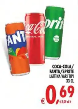 Deco Maxistore Coca-Cola/Fanta/Sprite offerta