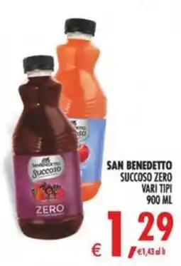 Deco Maxistore San Benedetto Succoso Zero offerta