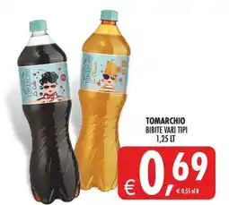 Deco Maxistore Tomarchio bibite vari tipi offerta