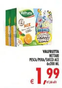 Deco Maxistore Valfrutta pesca/pera/succo ace offerta