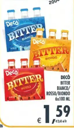 Deco Maxistore Decò Bitter Bianco/Rosso/Biondo offerta