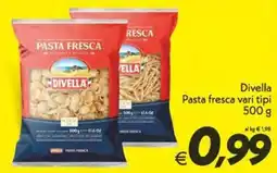 Iper Super Conveniente Divella Pasta fresca vari tipi offerta