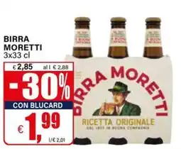 Il Gigante Birra Moretti offerta