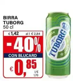 Il Gigante Birra Tuborg offerta