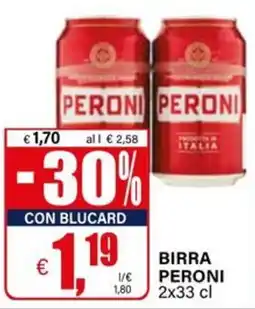 Il Gigante Birra Peroni offerta