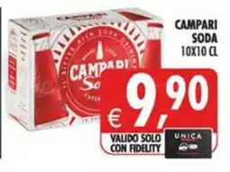 Deco Maxistore Campari Soda offerta