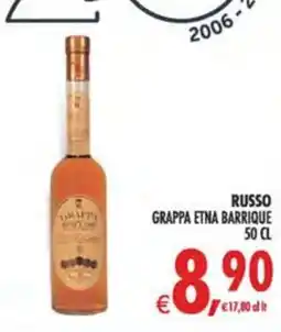 Deco Maxistore Grappa Etna Barrique offerta