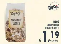 Deco Maxistore Decò Minestrone Rustico offerta