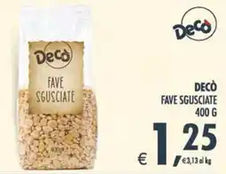 Deco Maxistore Decò fave sgusciate offerta