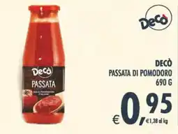 Deco Maxistore Decò passata di pomodoro offerta