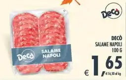Deco Maxistore Decò Salame Napoli offerta