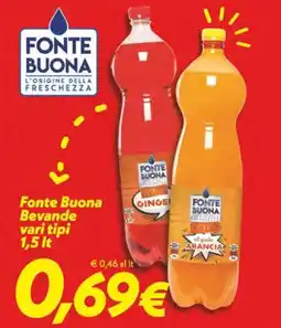 Iper Super Conveniente Fonte Buona Bevande offerta