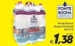 Iper Super Conveniente Fonte Buona Acqua frizzante offerta