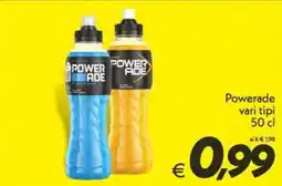 Iper Super Conveniente Powerade vari tipi offerta
