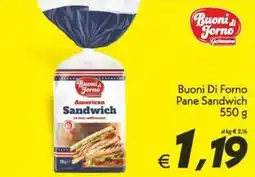 Iper Super Conveniente Buoni Di Forno American Sandwich offerta
