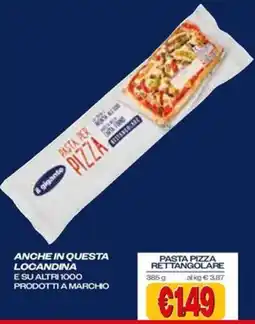 Il Gigante Pasta pizza rettangolare offerta