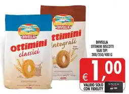 Deco Maxistore Divella ottimini biscotti offerta