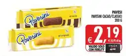 Deco Maxistore Pavesini Cacao/Classici offerta