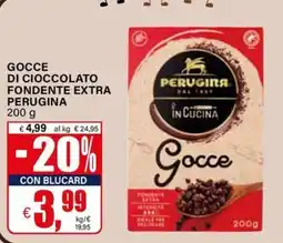 Il Gigante Gocce di cioccolato fondente extra Perugina offerta