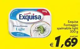 Iper Super Conveniente Exquisa Formaggio spalmabile light offerta