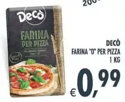 Deco Maxistore Decò farina "0" per pizza offerta