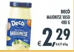 Deco Maxistore Decò maionese offerta