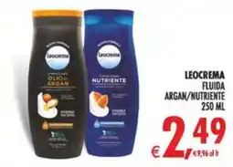 Deco Maxistore Leocrema fluida argan/nutriente offerta