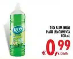 Deco Maxistore Rio bum bum piatti lemonmenta offerta