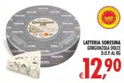 Deco Maxistore Latteria Sorensina Gorgonzola Dolce D.O.P. offerta