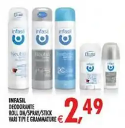 Deco Maxistore Infasil deodorante offerta