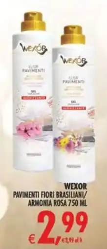 Deco Maxistore Wexor pavimenti fiori brasiliani/armonia rosa offerta