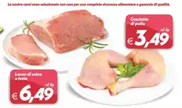 Iper Super Conveniente Lonza di suino a fette offerta