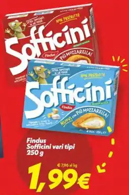 Iper Super Conveniente Findus Sofficini vari tipi offerta